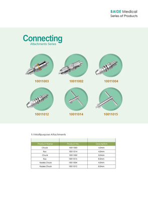 Connecting attachments series