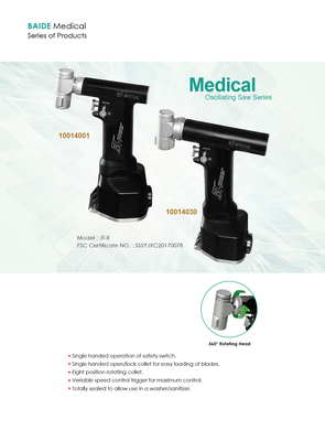 Medical oscillating saw series